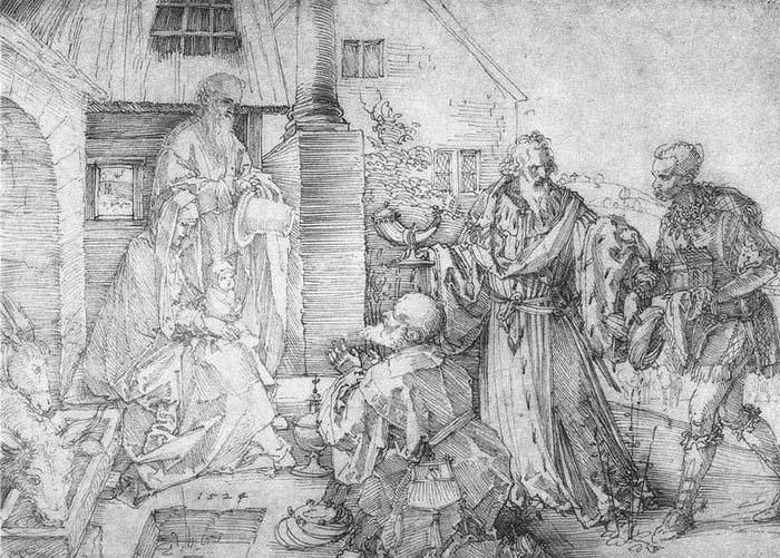 Albrecht Durer The Adoration